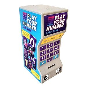 Play Your Number Family Trivia Card Game: Dial Up Some Fun by Ginger Fox NIB